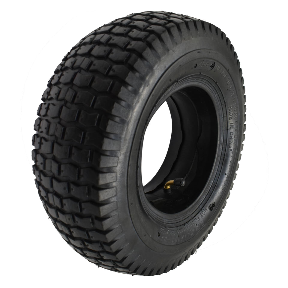 QsEzDo 13x5-6 tire side view for rugged outdoor use.