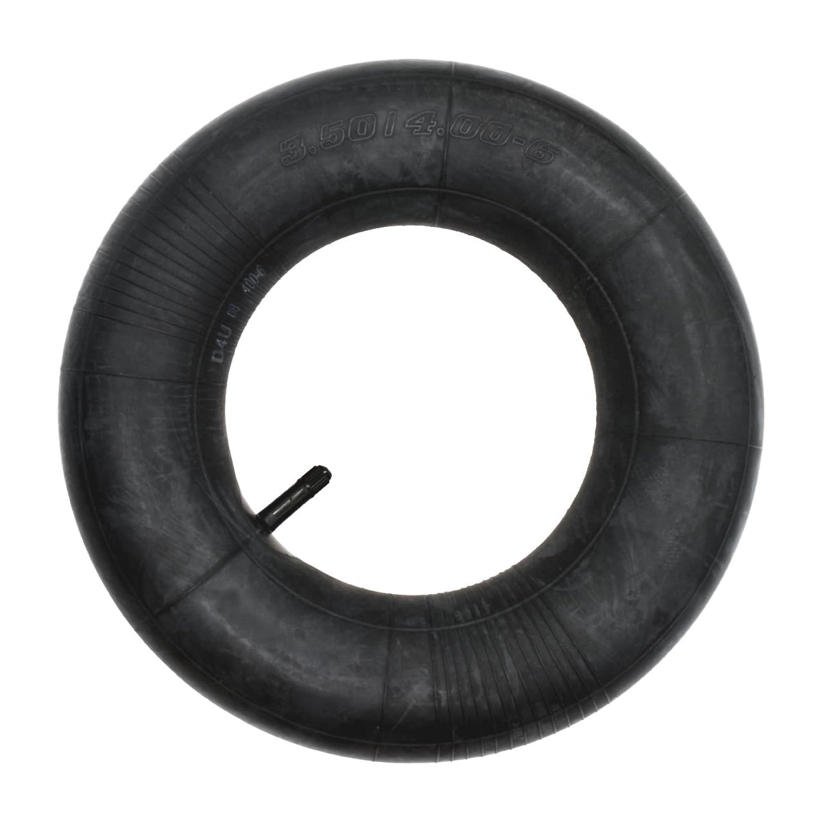 QsEzDo 3.00-3.25-8 inner tube close-up highlights premium butyl for puncture resistance