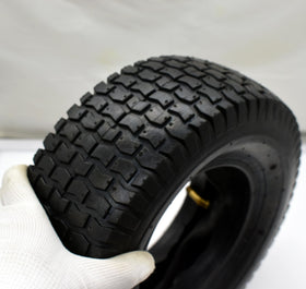 QsEzDo 4PR tire built for tough yard tasks.