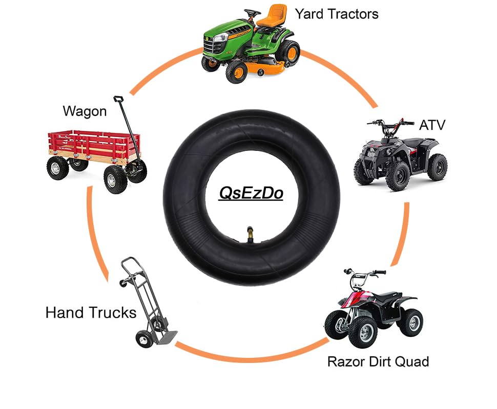 QsEzDo replacement tube on a hand truck, keeps work moving after a puncture.