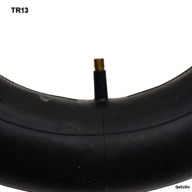 QsEzDo inner-tube in wheelbarrow-mower setup, quick repair for on-site projects.