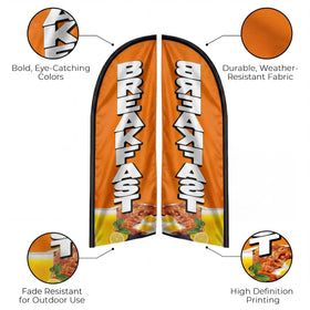 QSUM outdoor ad kit with ground spike highlights durable, stable outdoor advertising.