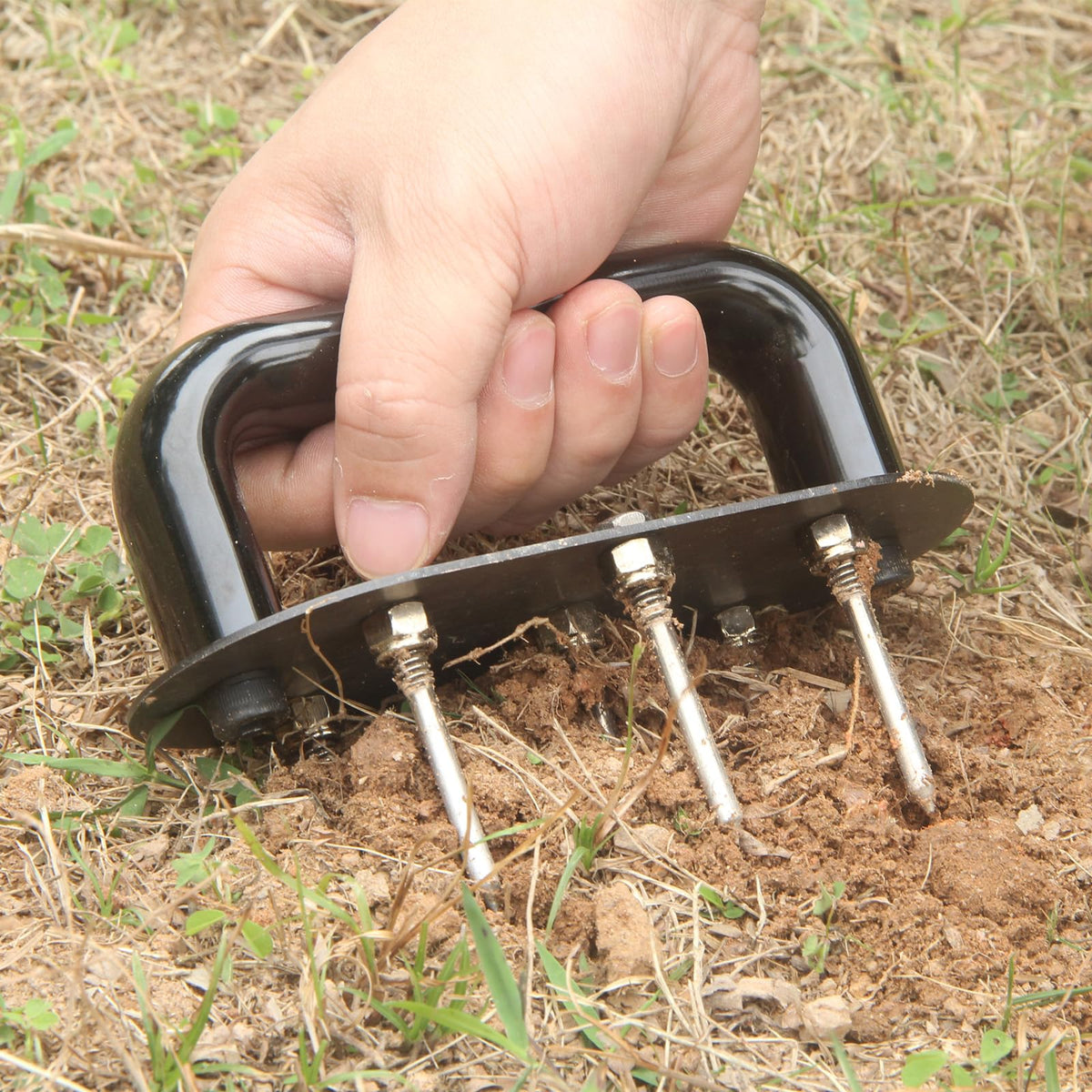 Qsxou assembled lawn aerator tool with reliable after-sales support.