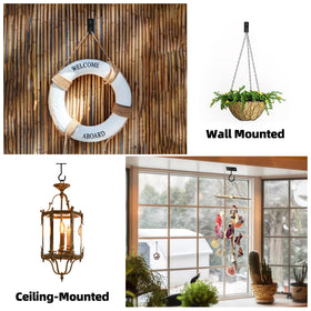QTJUST narrow-base wall hook emphasizes space-saving design.