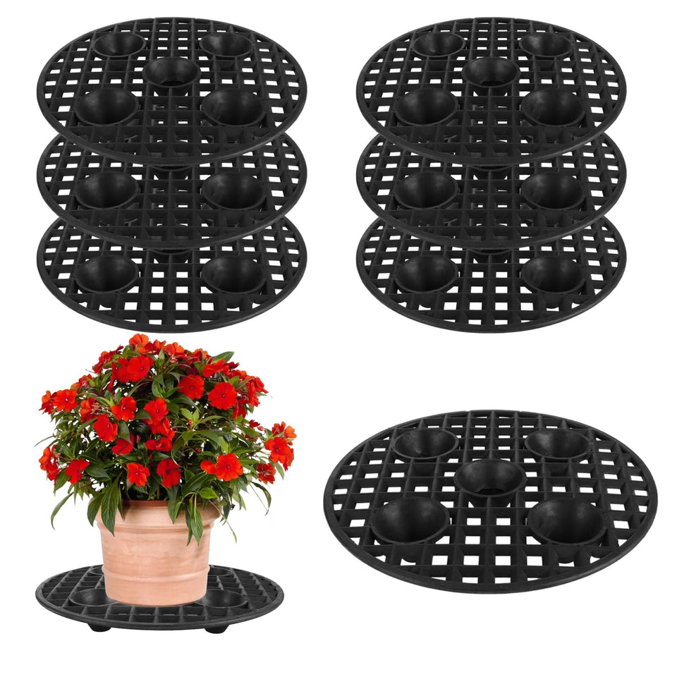 QTLCOHD plant elevator close-up showing durable PP for long-lasting pot support