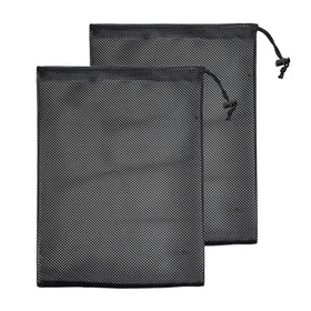 Quacc pump barrier bag 2pcs in black protecting pumps from debris