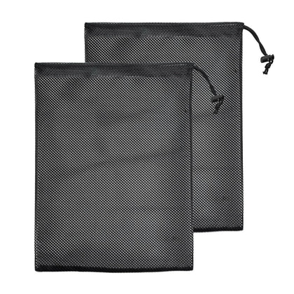 Quacc pump barrier bag 2pcs in black protecting pumps from debris