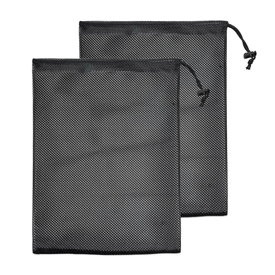 Quacc pump barrier bag 2pcs in black protecting pumps from debris