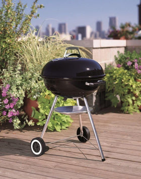 Stainless steel finish adds a clean, durable look to the grill