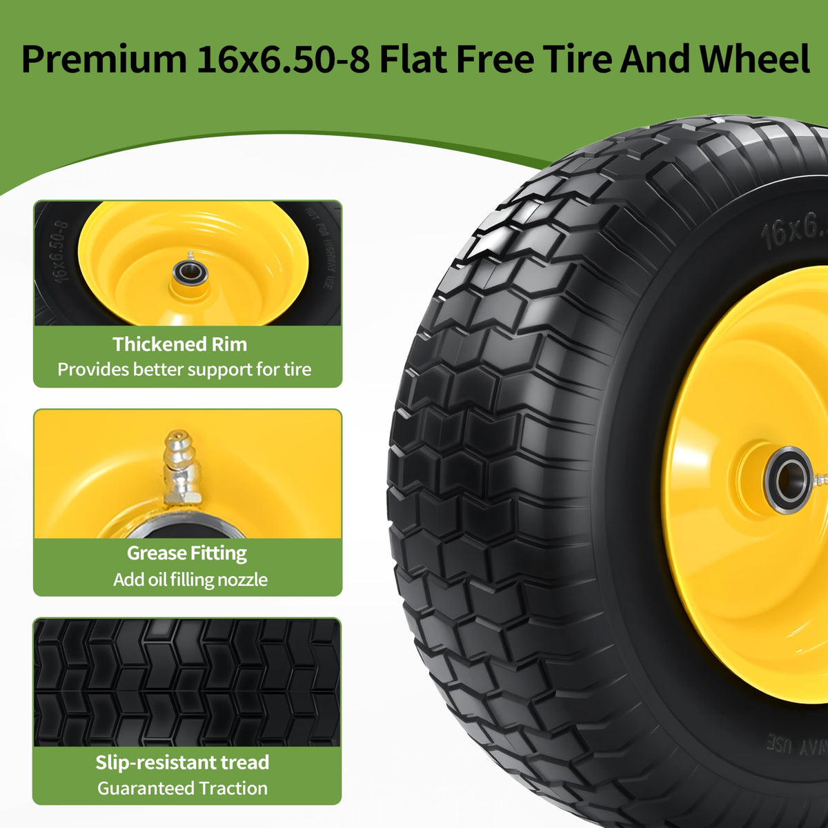 Qualipo adapter kit included enables hub length 3-7 inches