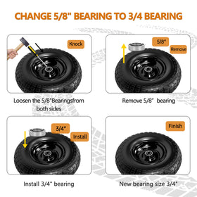 Qualipo bearings with 5/8 and 3/4 inch bores