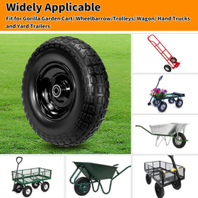 Qualipo puncture-proof tread for grass and gravel traction