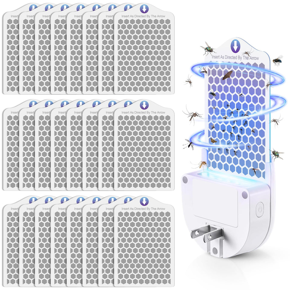 Qualirey 25-pack refill fits LiBa traps for continuous indoor protection.