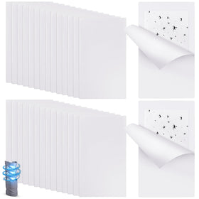 Qualirey 30-pack replacement glue boards for FlyWeb; effective indoor fruit fly capture.