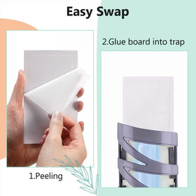 Qualirey 3x5 inch glue board pack ready for home use.