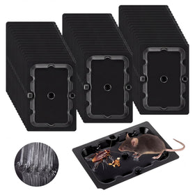 Qualirey sticky mouse traps package ready for indoor use along walls