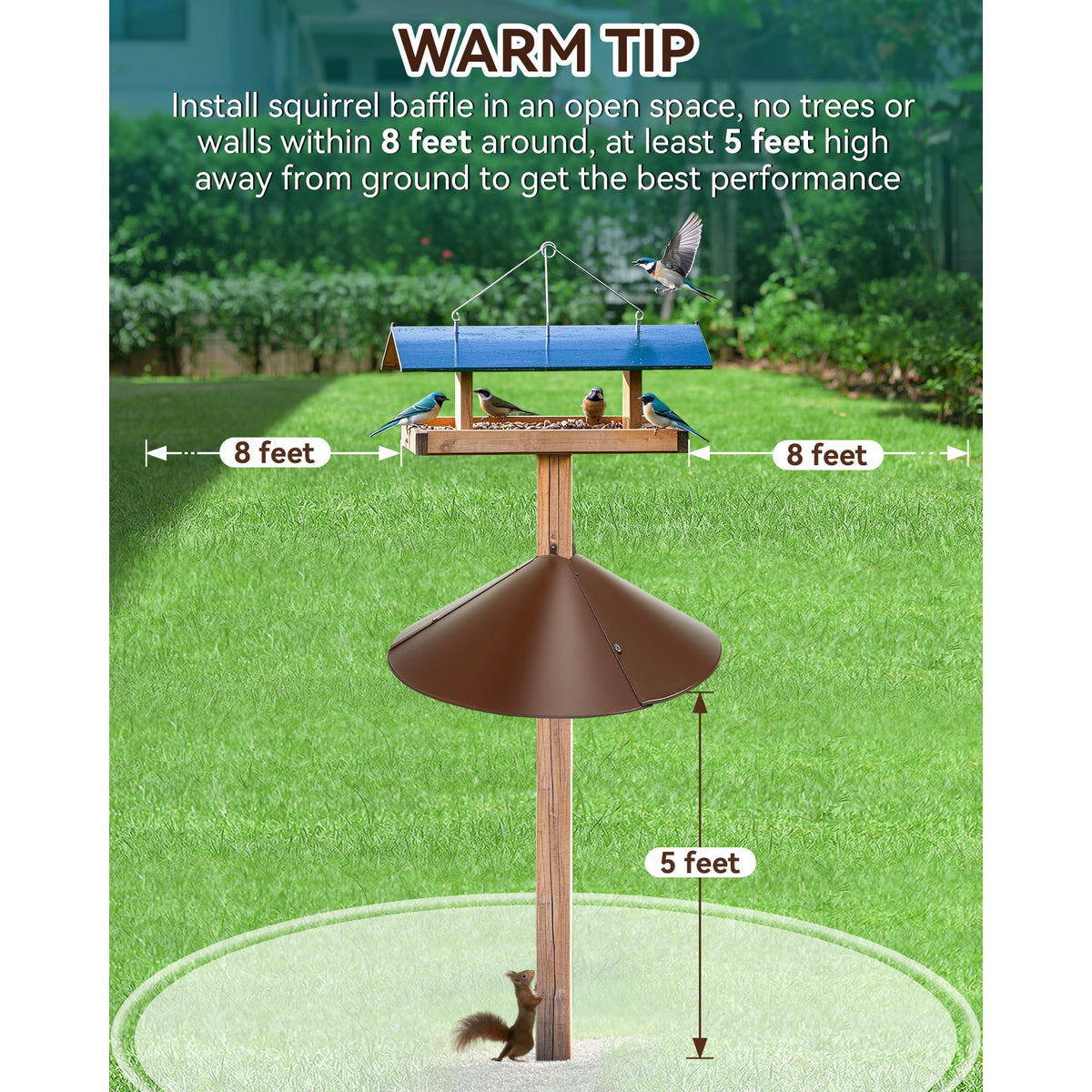 Qualirey 4x4 post compatibility supports common wooden or metal posts