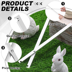 Qualirey aluminum trap setting tool highlighting pivot point and joint.