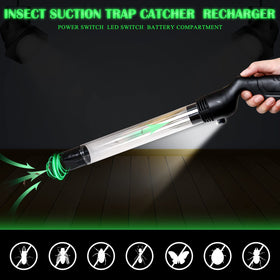 Qualirey battery-powered catcher runs on 9V battery for cordless convenience.