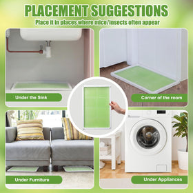 Qualirey glow-in-the-dark traps help monitor pest activity after dark.