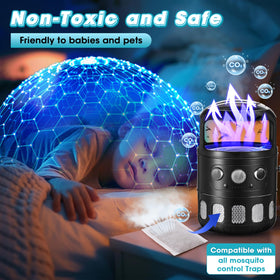 Qualirey bulk refill compatible with most mosquito traps improves attraction.
