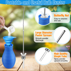 Qualirey collapsible silicone funnel aids safe powder transfer and usage.