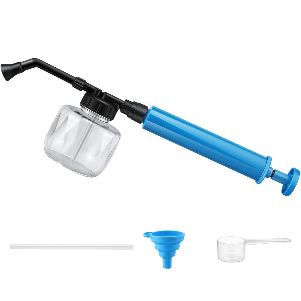Qualirey diatomaceous earth duster bulb for easy, mess-free powder application.