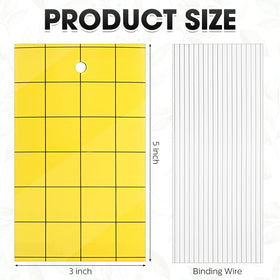 Qualirey dual-sided trap for indoor and outdoor use against gnats