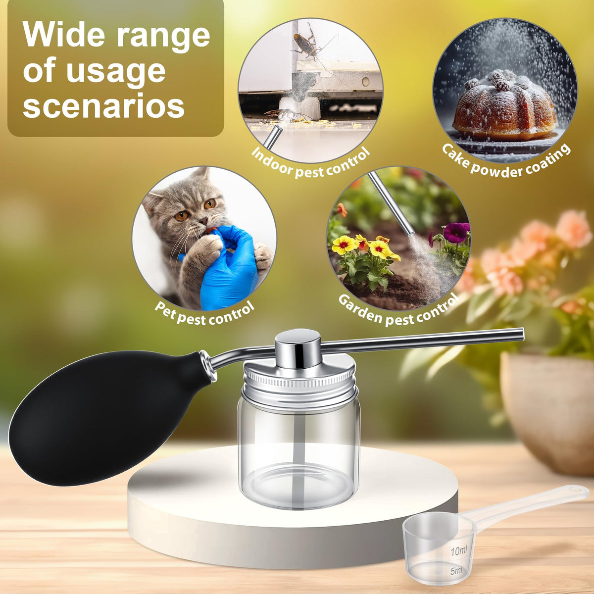 Qualirey fill-and-seal feature helps prevent leakage during storage.