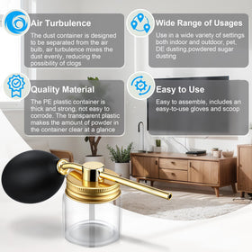 Screw-top lid and filling funnel simplify safe filling and leakage prevention.