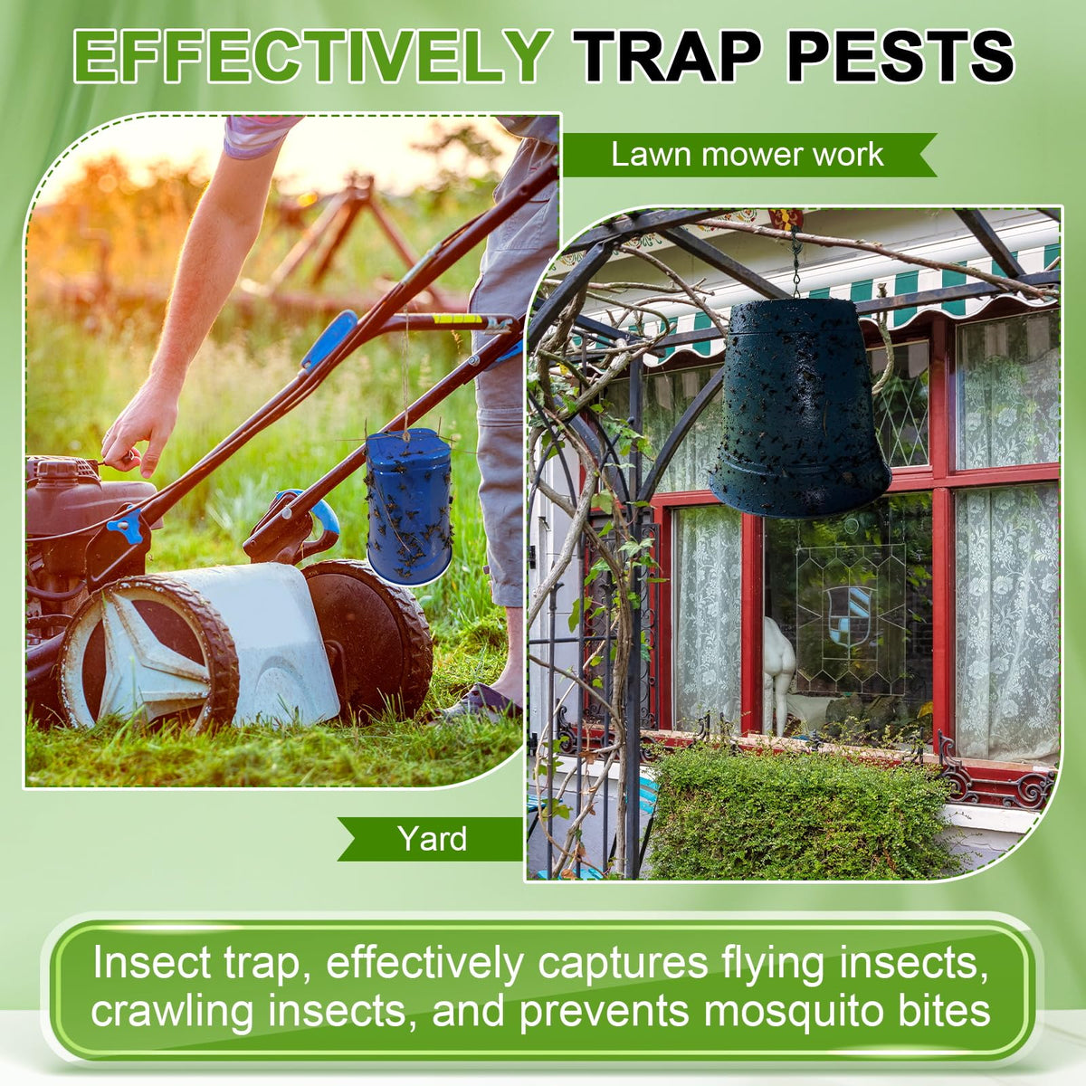 Qualirey easy-application-brush enables quick DIY trap setup.