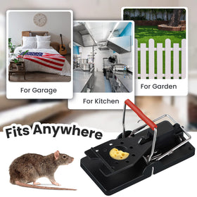 Qualirey easy-clean quick-reset trap supports efficient pest control.