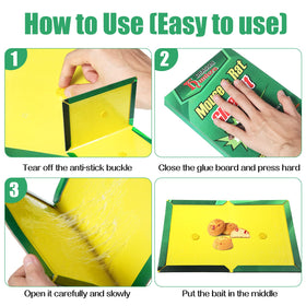 Qualirey trap easy clean-up enables quick disposal after capture.