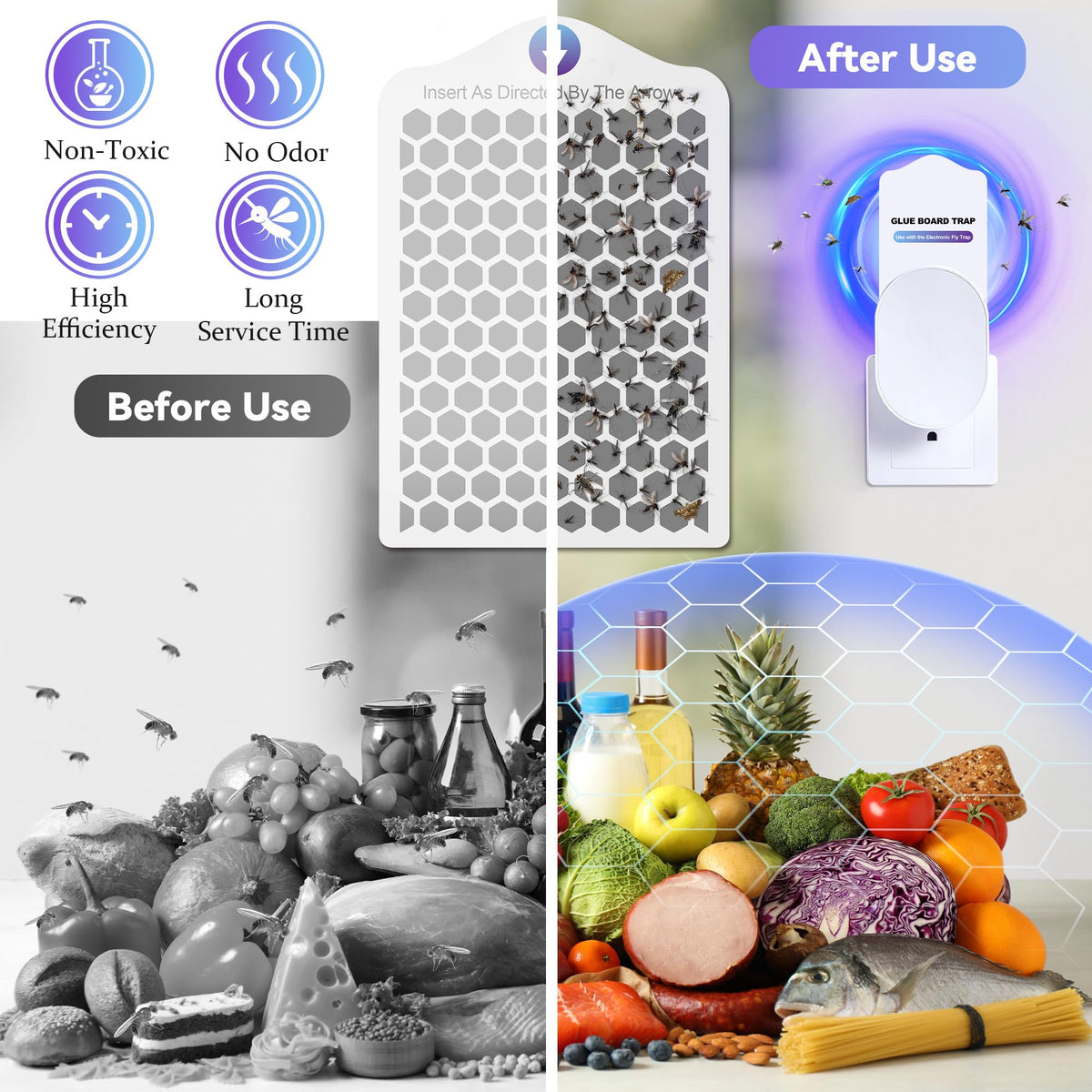 Easy installation of Qualirey refill by peeling and inserting.