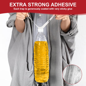 Qualirey easy-tear backing exposes sticky surface for quick placement