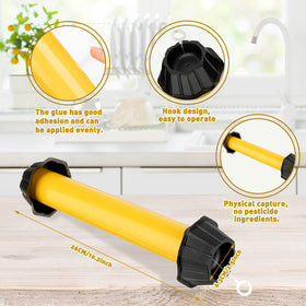 Qualirey Fly Trap hanging indoors enables quick insect interception near windows.