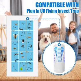 Qualirey flying insect trap refill packaging for organized storage