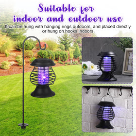 Qualirey hanging ring and stake offer flexible yard placement.