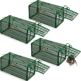 Qualirey humane rat trap foldable design for catch-and-release in the kitchen