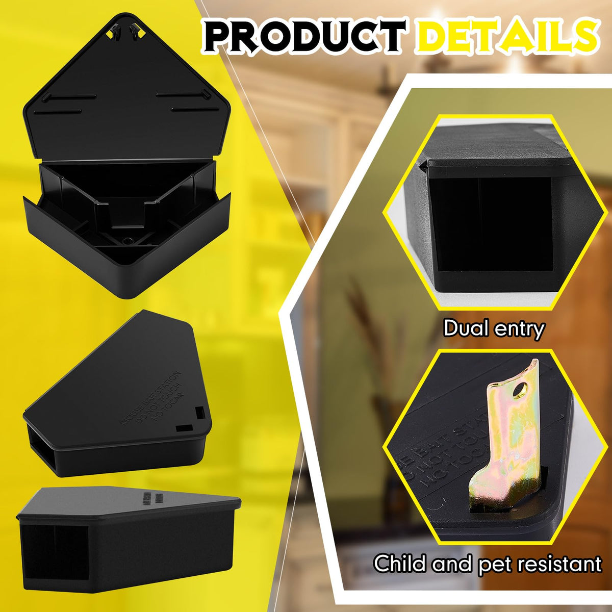 Qualirey outdoor/indoor use PP material for versatile placement.