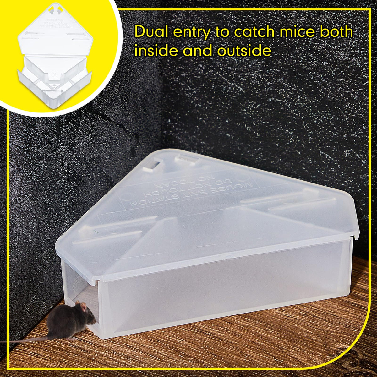 Qualirey enclosed design allows discreet placement in small spaces.