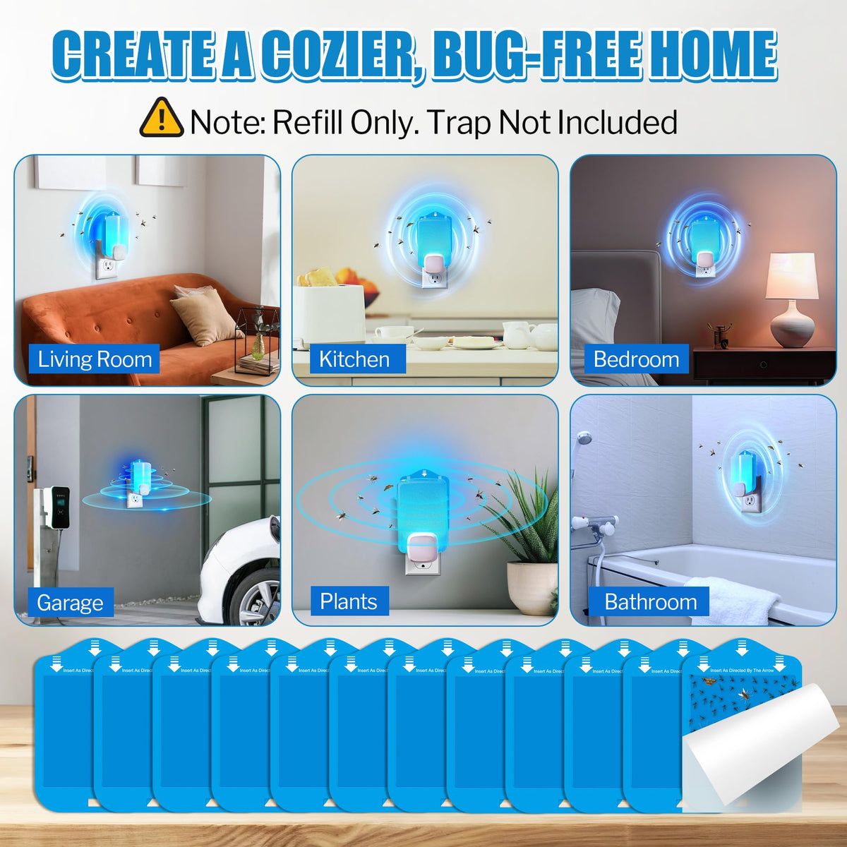 Qualirey indoor-use refill suitable for kitchens and living areas