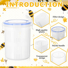 Qualirey leak-proof varroa check keeps samples contained.