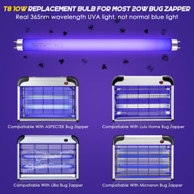 Qualirey long-life bulb delivers up to 8000 hours of use for continuous evenings.