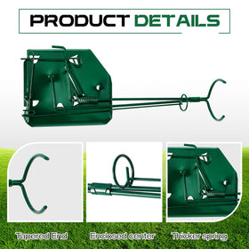 Qualirey mole trap demonstrating simple setup for quick outdoor use