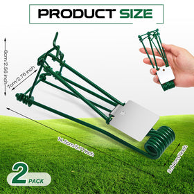 Qualirey mole trap with trigger mechanism for quick removal