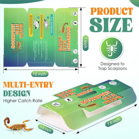 Qualirey glue traps feature a multi-entry design to improve catch rates.