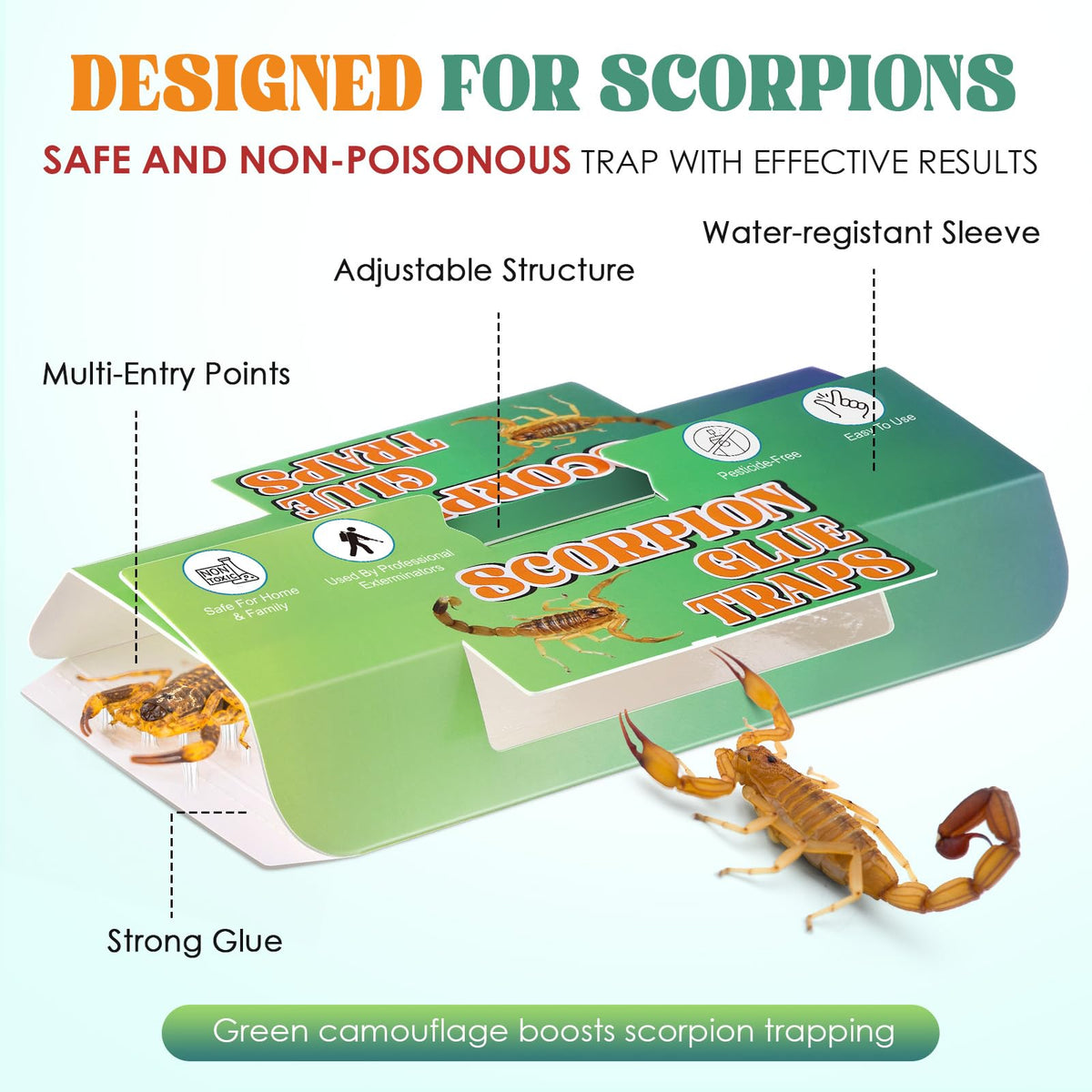 Qualirey multi-entry design trap increases catch rates from any direction.