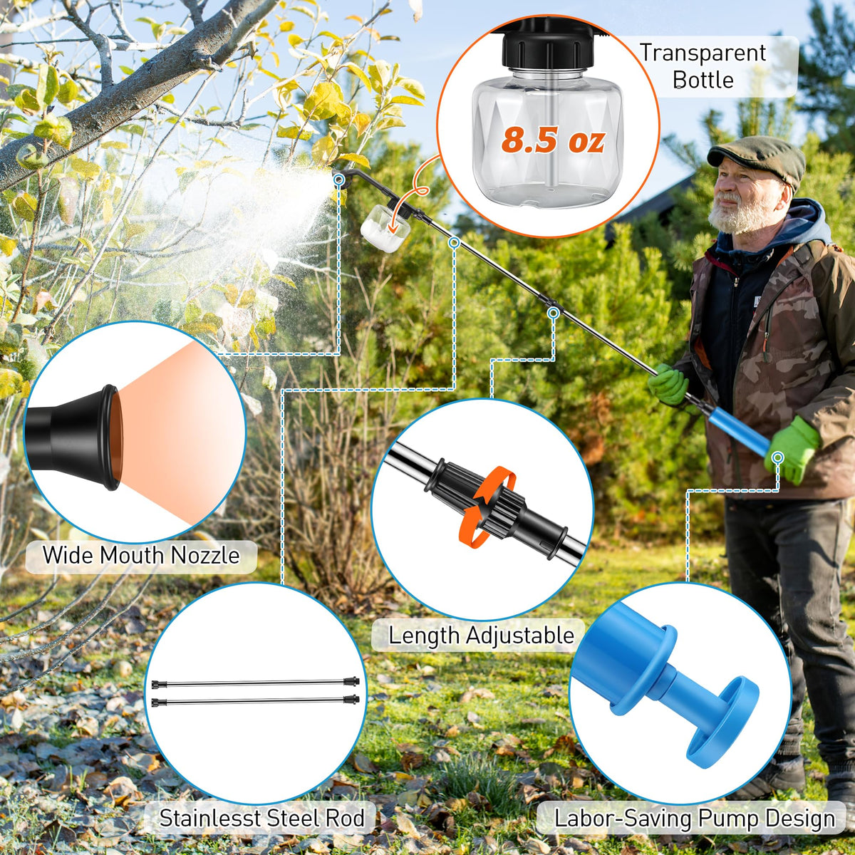 Qualirey multipurpose duster suitable for pest control and gardening.