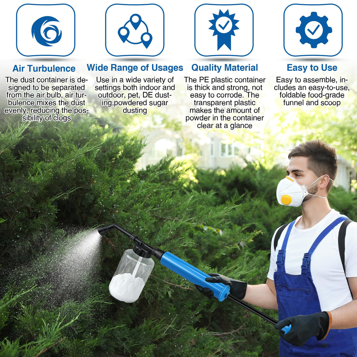 Qualirey indoor outdoor pest control kit suitable for multiple spaces.